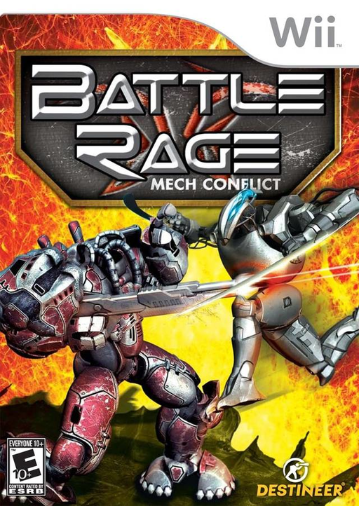 Battle Rage box art for Wii